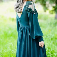 پیراهن مجلسی|لباس|بندر گز, |دیوار