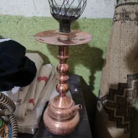 قلیان مسی و‌برنجی و سطل جمیل