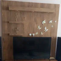 ویترین پشت تلویزیون|بوفه، ویترین، کنسول|تربت‌حیدریه, منصوریه|دیوار