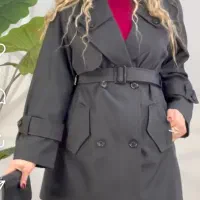 بارونی‌استر‌دار‌مدل‌‌فردیس‌‌جنس‌سانتا‌نا‌