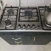اجاق گاز ام دی افM6 استیل مشکی|اجاق گاز و لوازم برقی پخت‌وپز|تهران, زنجان جنوبی|دیوار