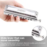 سازدهنی کروماتیک ایستاپ مدل T10-40|سازهای بادی|شیراز, باغ تخت|دیوار