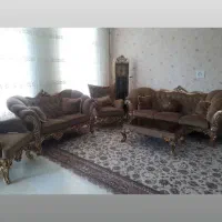 مبل هفت نفر|مبلمان خانگی و میز عسلی|صحنه, |دیوار