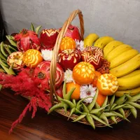 میوه حکاکی شده یلدا شب چله|خدمات پذیرایی، مراسم|قم, شهدا|دیوار