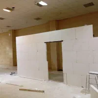 دیوار گچی ، پنل گچی مستقیم از تولیدی