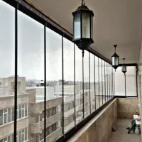 بالکن شیشه ای،شیشه بالکن ( سبلان جام)