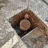 چاه کن و مغنی حرفه ای در پاکدشت