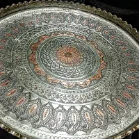 مجمع لبکنگره60santسنگین قلمجقه اتوکله اسکندر|کلکسیون اشیاء عتیقه|زنجان, |دیوار