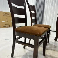 میز شش نفره نهارخوری غذاخوری با چهارتا صندلی|میز و صندلی غذاخوری|کرمان, |دیوار