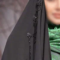 چادر مشکی عربی جواهردوزی مشکات(تنوع پارچه) کد12064|لباس|سنندج, |دیوار