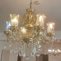 لوستر برنز اصلی|لوستر و چراغ آویز|سهند, |دیوار