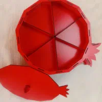 آجیل خوری طرح انار