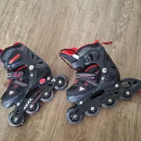 کفش اسکیت ۴ چرخ چراغدار.سایز ۳۱ تا ۳۴