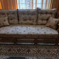 مبلمان ۷نفره بهمراه میزناهارخوری۸نفره|مبلمان خانگی و میز عسلی|تهران, میرداماد|دیوار