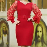 لباس مجلسی نو با جنس کرپ مازراتی|لباس|تهران, تهرانپارس شرقی|دیوار