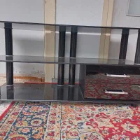 میز تلویزیون شیشه ای