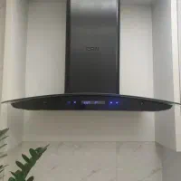 شیشه هود کن مدل شومینه ای