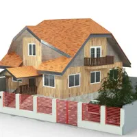 فروش زمین ویلایی نیم ساخته با ویو رویایی