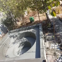 سیمانکاری دیوار حیاط چاله آسانسور و سوله های شرکتی|خدمات پیشه و مهارت|آبیک, |دیوار