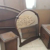 سرویس خواب دونفره چوب اصل