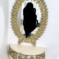 اینه کنسول برنزی زیبا