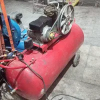 پمپ باد ۲۵۰ لیتری سالم|ماشین‌آلات صنعتی|قم, نیروگاه|دیوار