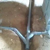 لوله کشی فاضلاب شهری،تخریب، خاکبرداری، لوله بازکنی|خدمات پیشه و مهارت|قم, نیروگاه|دیوار