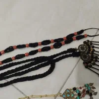 کفش سایز ۴۰ چادر وال دوخته و کمر بند لباس مریوانی|لباس|سقز, |دیوار