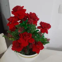 گلدان و گل مصنوعی|گل مصنوعی|تهران, دهکده المپیک|دیوار