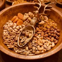 قاشق اجیل فلزی طرح دار