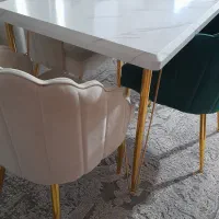 مبل باناهارخوری ست هم بامیزجلووعسلیا|مبلمان خانگی و میز عسلی|قائمشهر, |دیوار