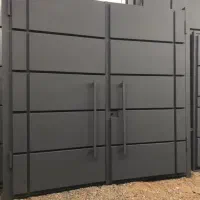 درب فلزی باغی کد ۴۰۵۰|مصالح و تجهیزات ساختمان|شاندرمن, |دیوار