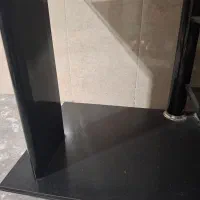 زیرتلوزیونی شیشه ای تمیز|میز تلویزیون|برازجان, |دیوار