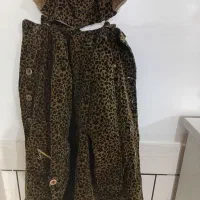 پالتومخمل پلنگی دخترانه درحدنوع قیمت ۴۰۰تومن|لباس|ایذه, |دیوار