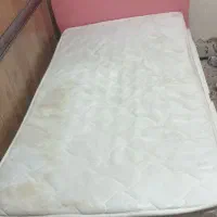 تخت خواب نوجوان دخترانه  با تشک در حد