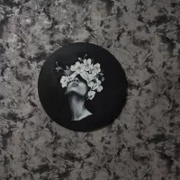 فروش اثر هنری تابلو رنگ‌روغن نقش برجسته