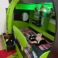 تخت دو طبقه جنس عالی نو نو