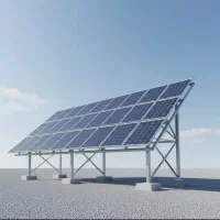 نصاب استراکچر نیروگاه خورشیدی