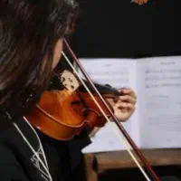 آموزش ویلون ویالون پیانو گیتار با استاد خانم