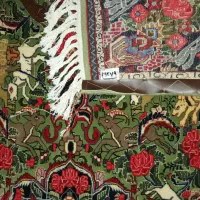 فرش دستباف چله ابریشم سالاری تبریز  شکارگاه بیجار|فرش|تهران, جمال‌زاده|دیوار