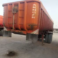 فروش یک دستگاه تریلی کمپرس آماده به کار