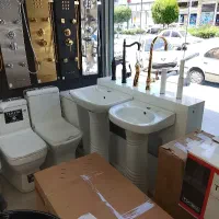 کاسه روشویی چینی پایه دار