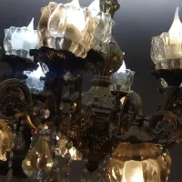 لوستر|لوستر و چراغ آویز|رشت, کوی مهر|دیوار