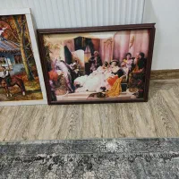 چهار عدد تابلو|تابلو، نقاشی، عکس|صحنه, |دیوار