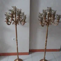 دوعدد شمعدان