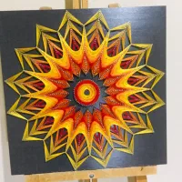 تابلوی میخ و نخ