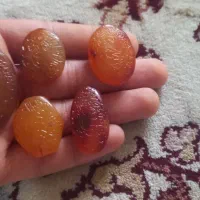 عقیق خط دار قدیمی