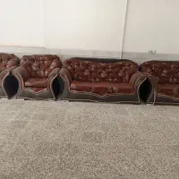 مبلمان چرم و پارچه ترک