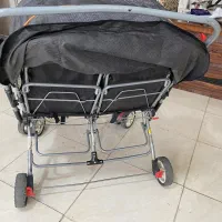 کالسکه دوقلو خارجی|کالسکه و لوازم جانبی|بوکان, |دیوار