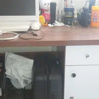 میز مطالعه ام دی اف تمیز درحد نو|میز تحریر و کامپیوتر|کرج, عظیمیه|دیوار